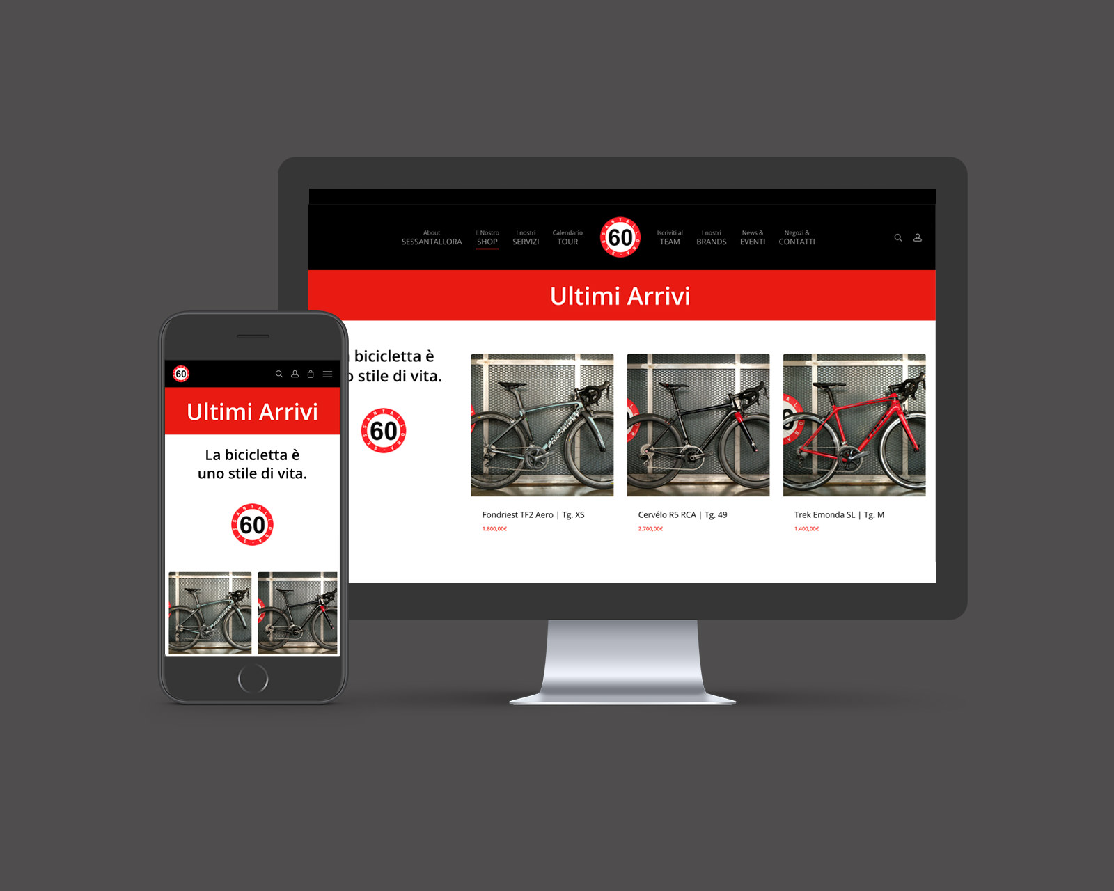 Matteo Malagoli Consulting Website - Sessantallora E-Commerce